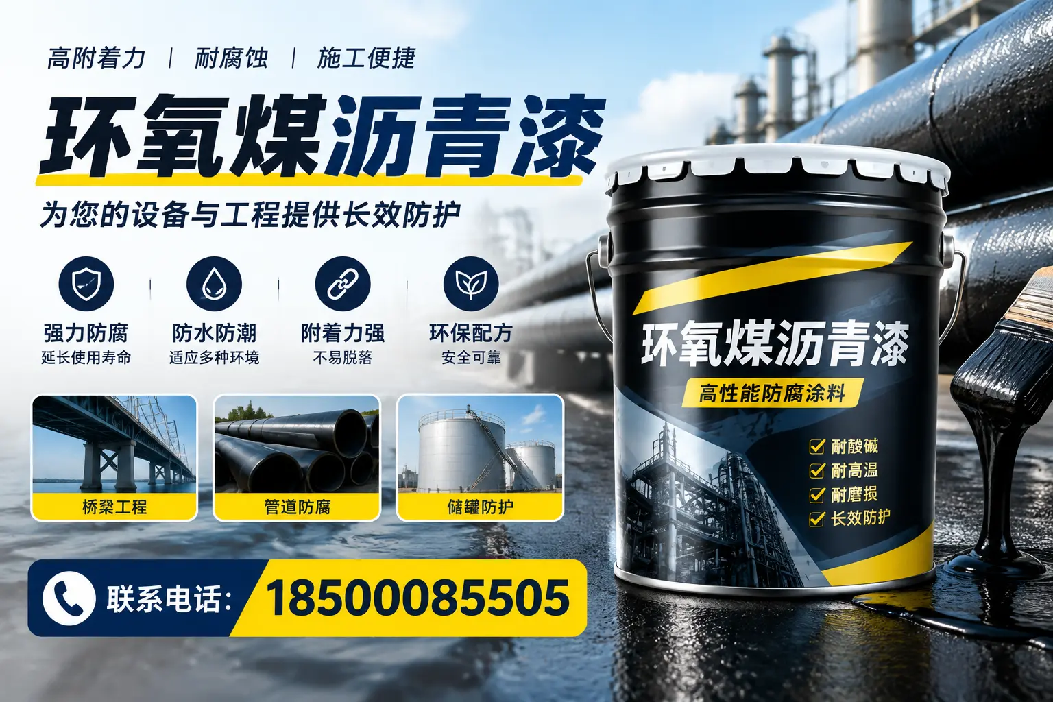 环氧煤沥青漆与其他涂料的对比分析，助力黔南企业决策